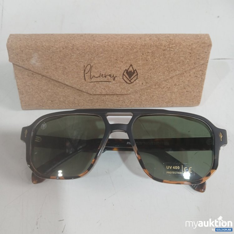Artikel Nr. 465254 Artikel Nr. 465254: Phieres Sonnenbrille Phan Club Black Tortoise/Smoke