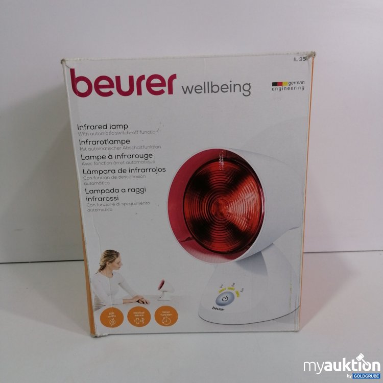 Artikel Nr. 800254 Artikel Nr. 800254: Beuer Wellbeing Infrarotlampe