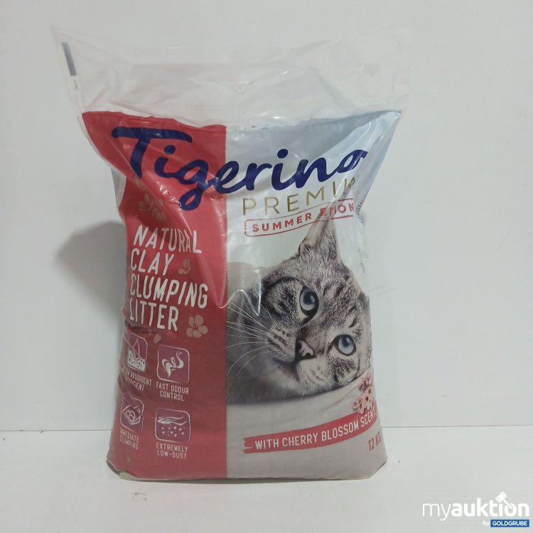 Artikel Nr. 809254: Tigerino Premium Summer Edition Cherry Blossom Scent Katzenstreu 12kg