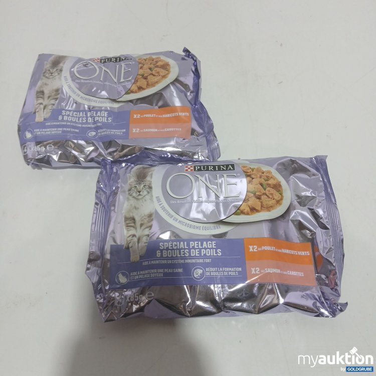 Artikel Nr. 814254 Artikel Nr. 814254: Purina One Katzenfutter 2er Pack x4 Stück x85g