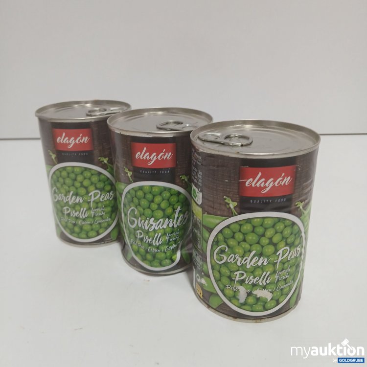 Artikel Nr. 861254: Elagon Garden Peas 2x390g