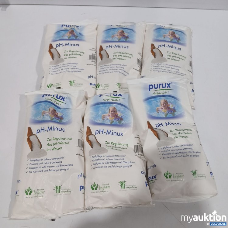 Artikel Nr. 888254 Artikel Nr. 888254: Purux pH-Minus 6x1000g