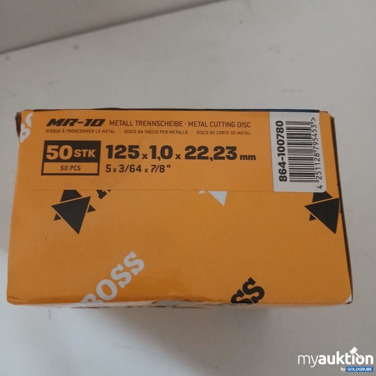 Artikel Nr. 921254: AMBOSS Metall Trennscheibe MR-10
