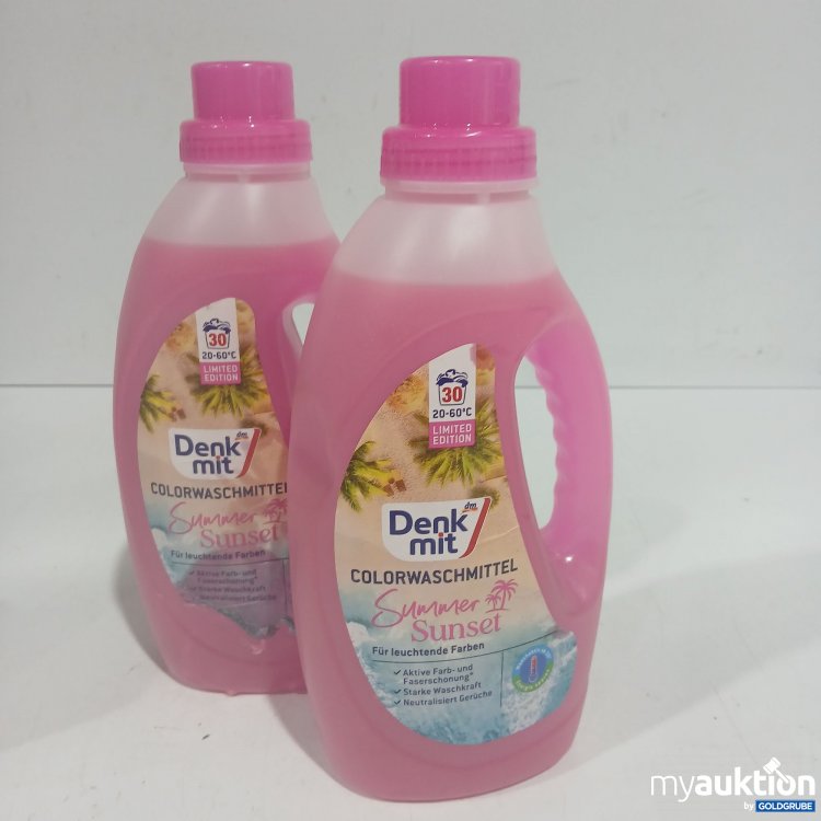 Artikel Nr. 972254: Denk mit Colorwaschmittel Summer Sunset je 1,5L 