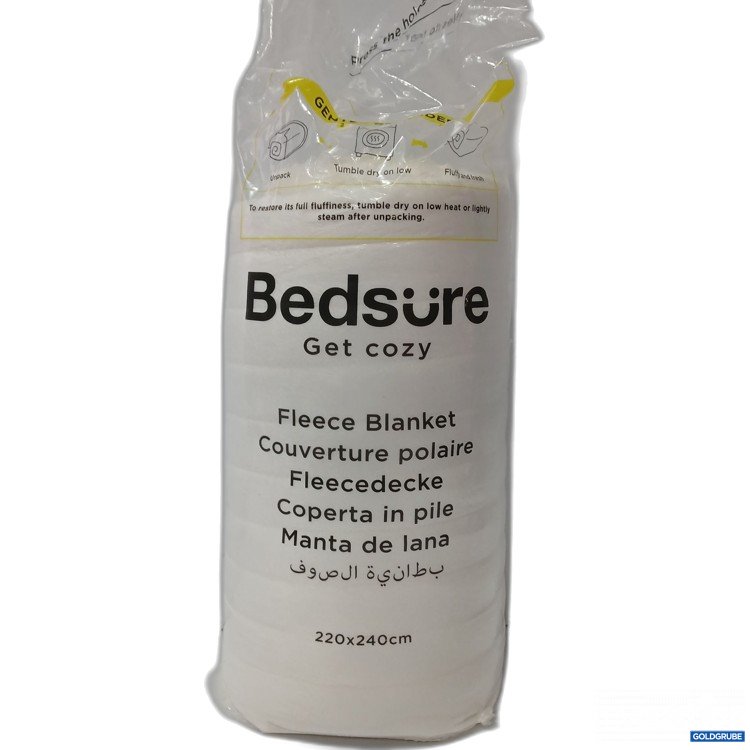 Artikel Nr. 980254 Artikel Nr. 980254: Bedsüre Fleecedecke 220×240cm
