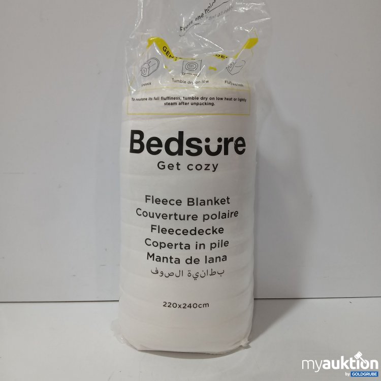 Artikel Nr. 980254 Artikel Nr. 980254: Bedsüre Fleecedecke 220×240cm