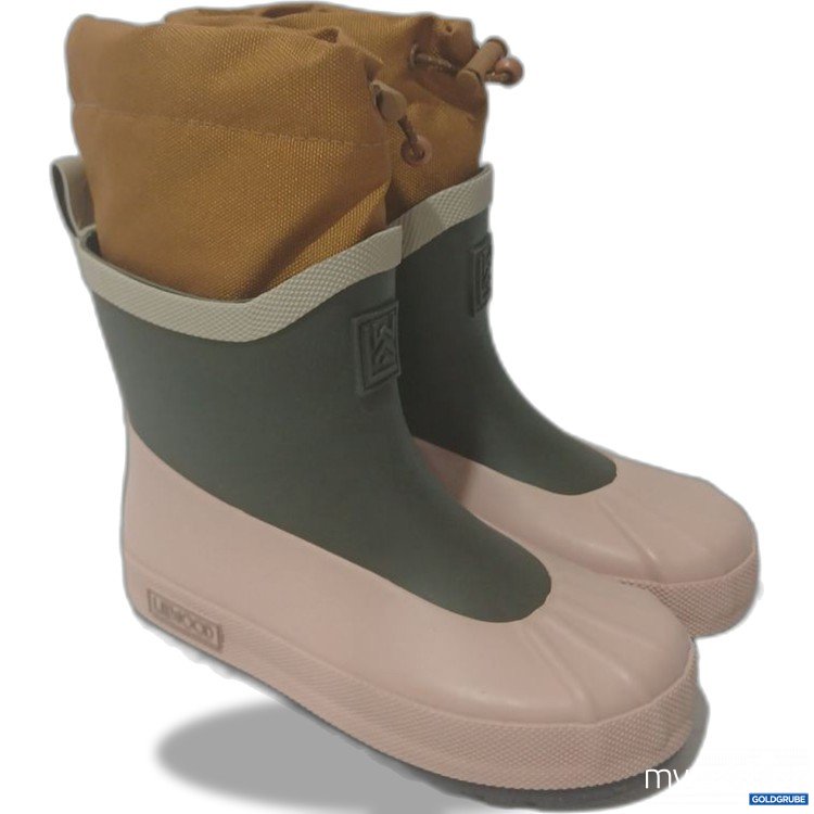 Artikel Nr. 992254 Artikel Nr. 992254: Liewood Gummistiefel grün-rosa