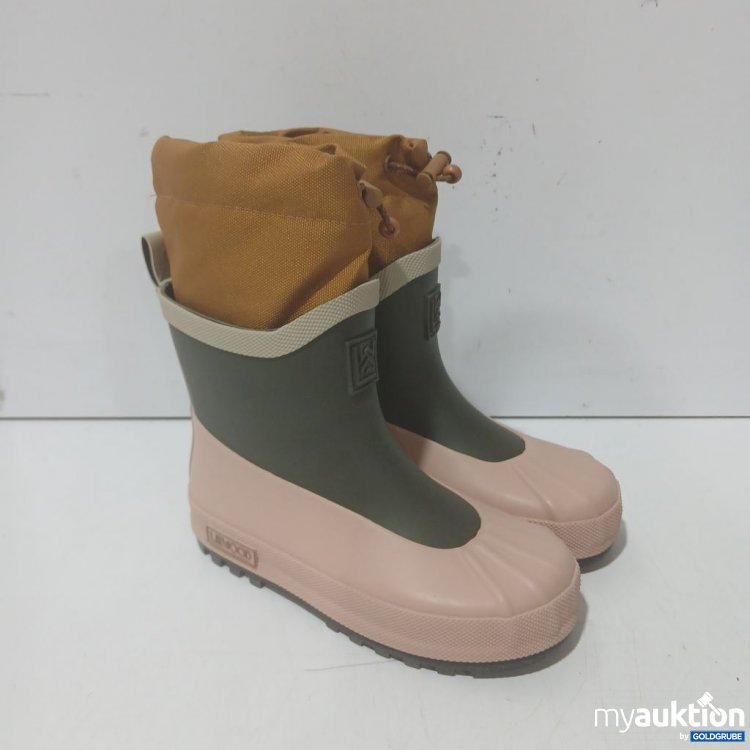 Artikel Nr. 992254 Artikel Nr. 992254: Liewood Gummistiefel grün-rosa