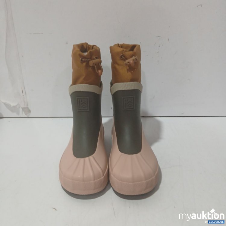 Artikel Nr. 992254 Artikel Nr. 992254: Liewood Gummistiefel grün-rosa