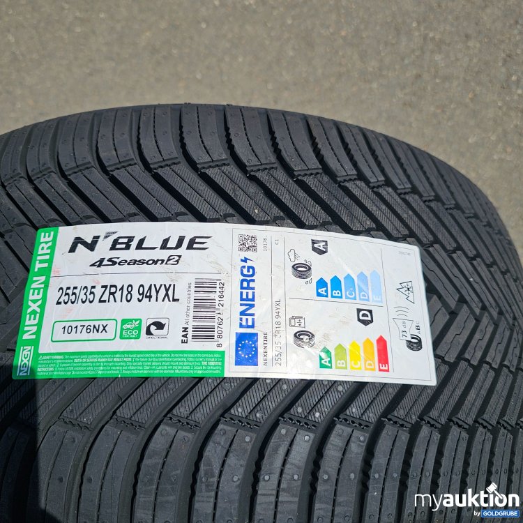 Artikel Nr. 439255 Artikel Nr. 439255: Nexen Nblue 4Season 255/35ZR18 94Y XL
