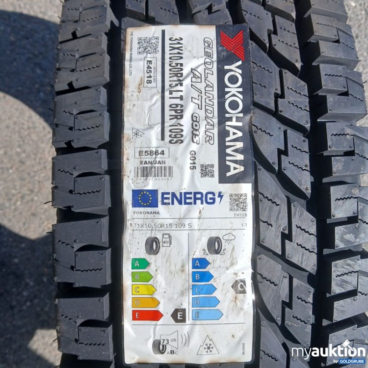 Artikel Nr. 447255 Artikel Nr. 447255: Yokohama Geolandar A/T G015 31x10.50 R15 LT 6PR 109S