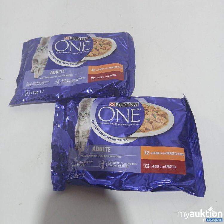 Artikel Nr. 814255 Artikel Nr. 814255: Purina One Katzenfutter 2er Pack x4 Stück x85g