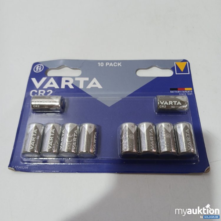 Artikel Nr. 854255 Artikel Nr. 854255: Varta CR2 Batterien 10stk