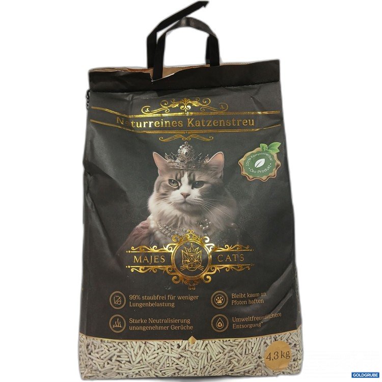 Artikel Nr. 885255: Majes Cats Naturreines Katzenstreu 4.3kg 