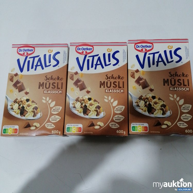 Artikel Nr. 912255: Dr. Oetker Vitalis Schoko Müsli Klassisch 3x600g