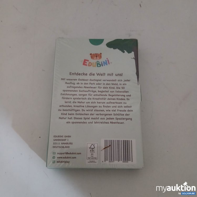 Artikel Nr. 921255: Edubini Outdoor Suchspiel 50 Karten