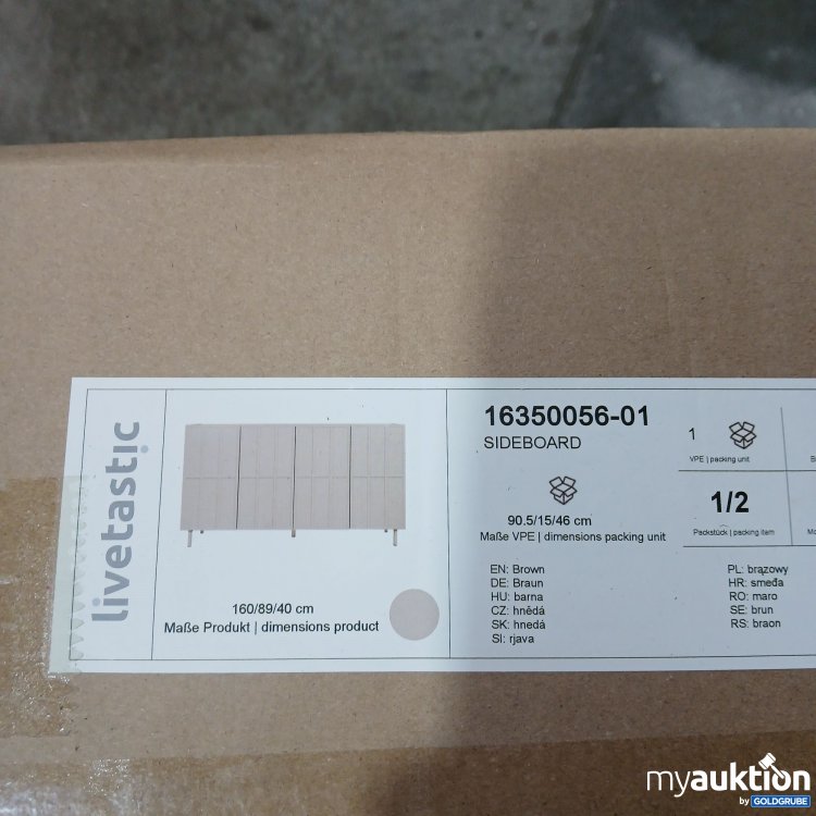 Artikel Nr. 951255: Livetastic Sideboard 16350056-01 braun 
