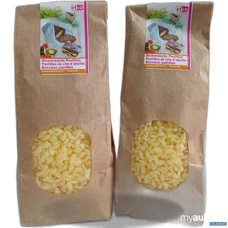 Artikel Nr. 995255 Artikel Nr. 995255: EFCO Bienenwachs Pastillen Lebensmittelecht 2x je 200g