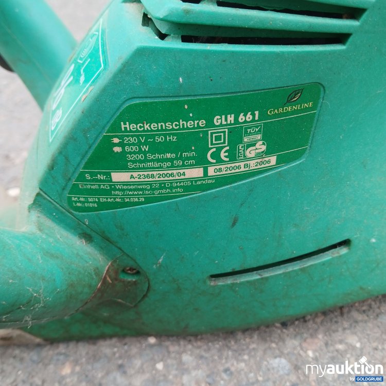 Artikel Nr. 998255 Artikel Nr. 998255: GardenlineHeckenschere GLH 661