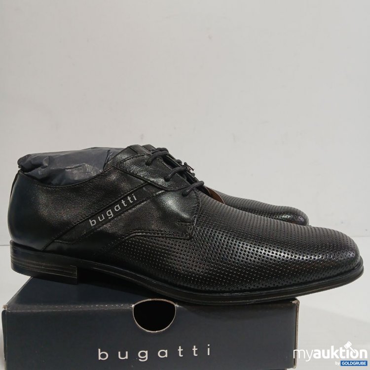 Artikel Nr. 442256: bugatti Schnürr Schuhe Schwarz