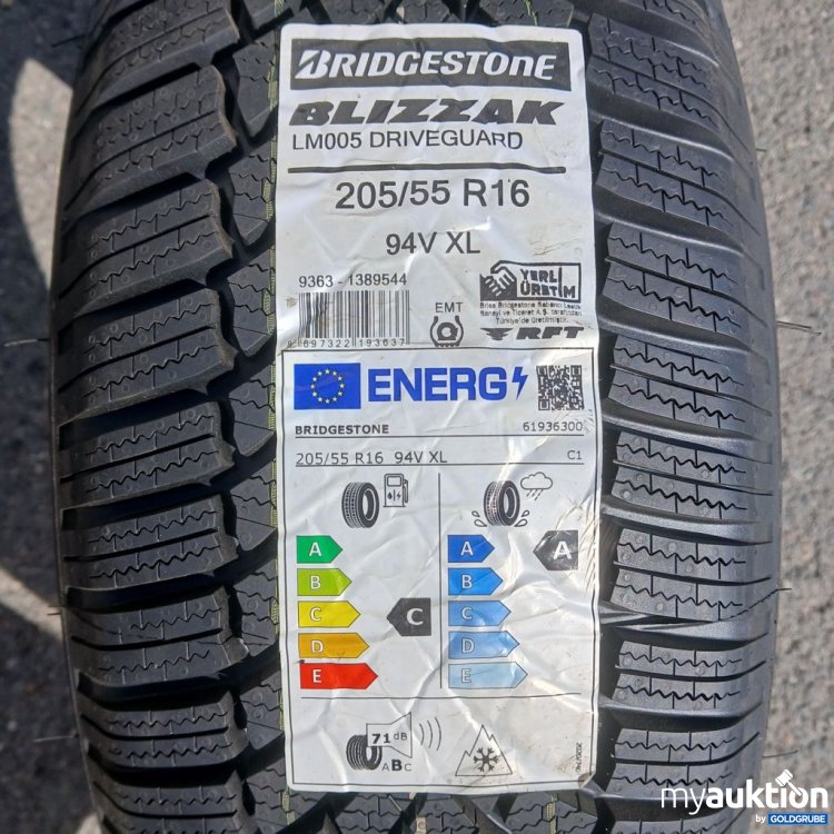 Artikel Nr. 447256 Artikel Nr. 447256: Bridgestone Blizzak LM005 205/55 R16 94V XL