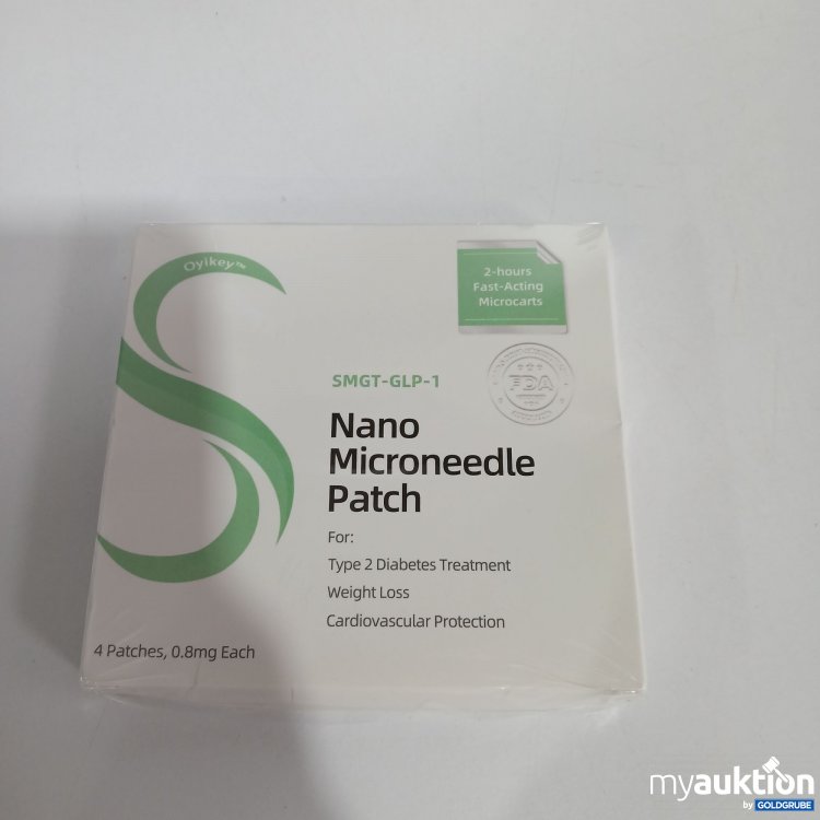 Artikel Nr. 521256 Artikel Nr. 521256: Nano Microneedle Patch SMGT-GLP-1 4Patches for Type 2 Diabetes Treatment