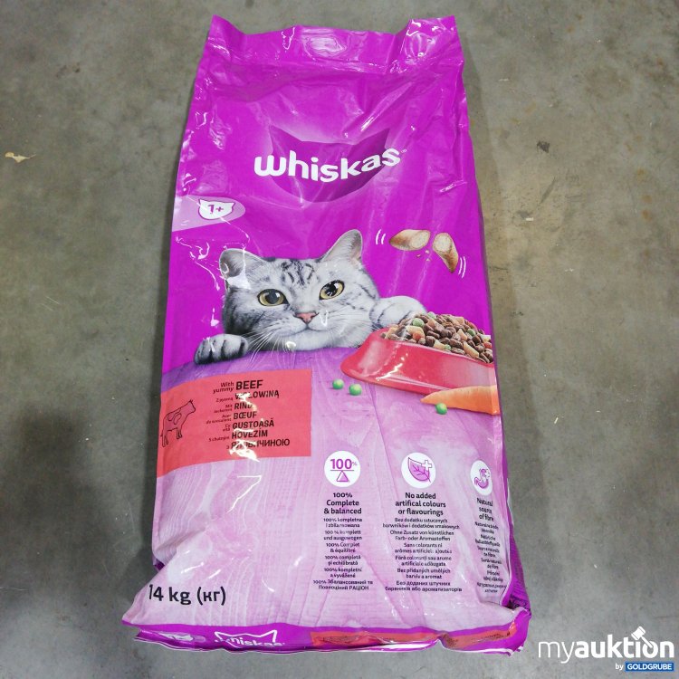 Artikel Nr. 755256 Artikel Nr. 755256: Whiskas Beef Katzenfutter 14kg