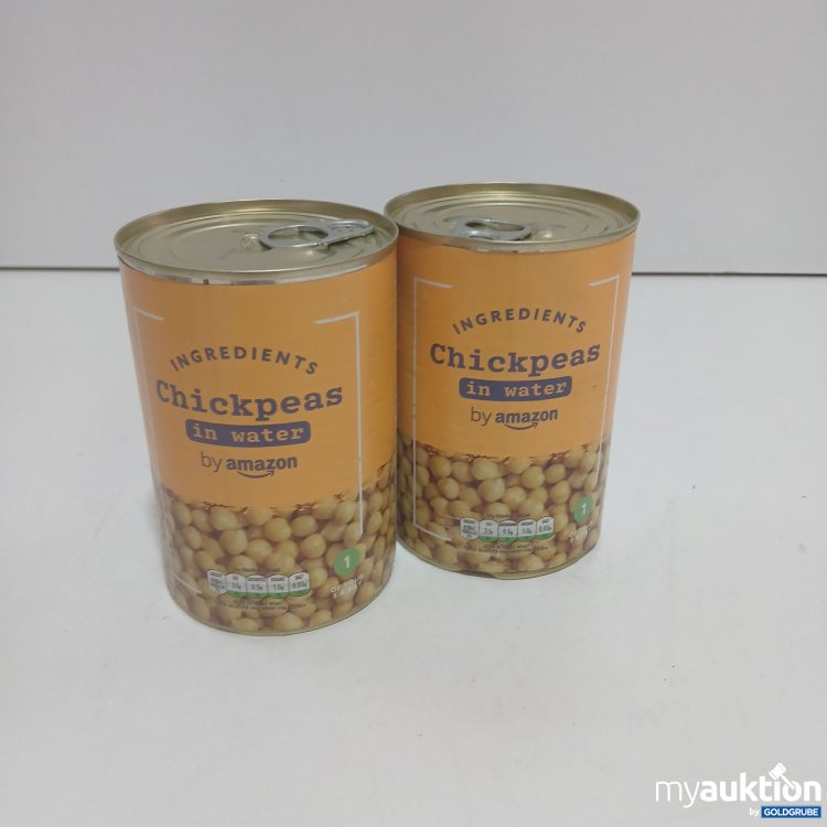 Artikel Nr. 847256 Artikel Nr. 847256: Amazon Chickpeas 2x400g