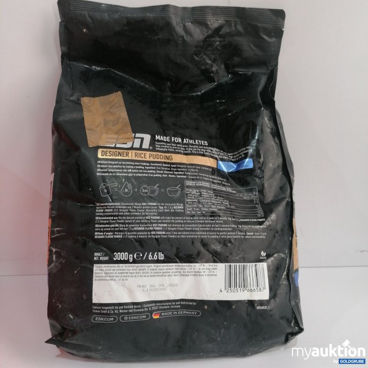 Artikel Nr. 850256: ESN  Designer Rice Pudding 3000g