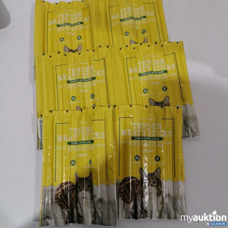 Artikel Nr. 875256: Cat Treats Tender Meaty Sticks Turkey with Lamb 5,×50g