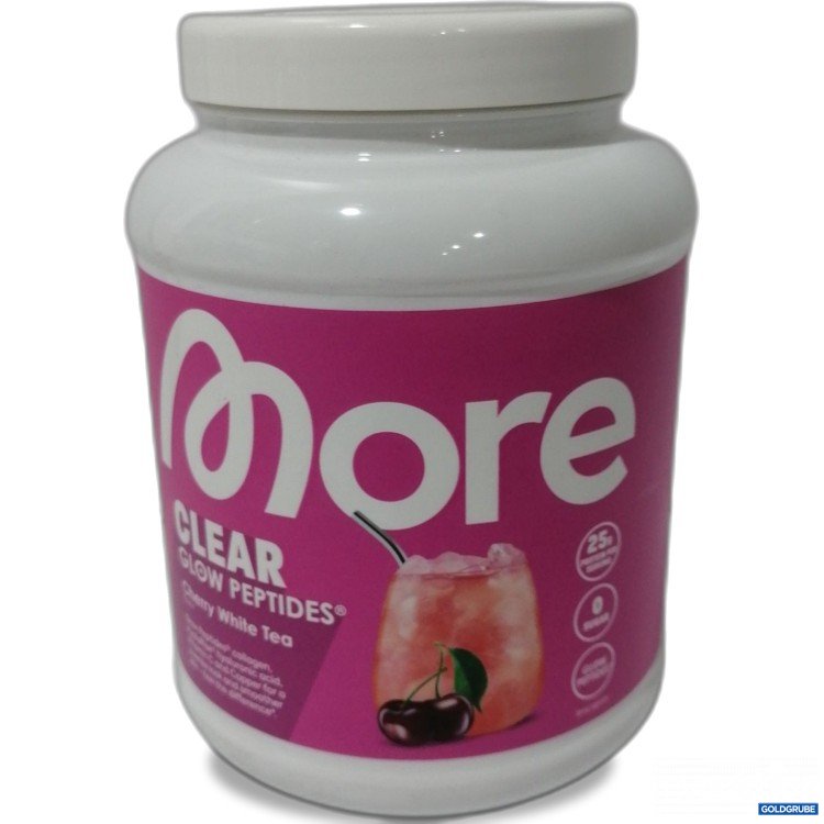 Artikel Nr. 886256: More Cleare Glow Peptides Cherry White Tea  600g