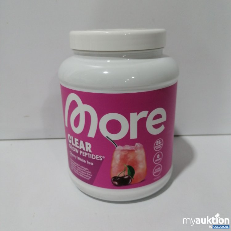 Artikel Nr. 886256: More Cleare Glow Peptides Cherry White Tea  600g