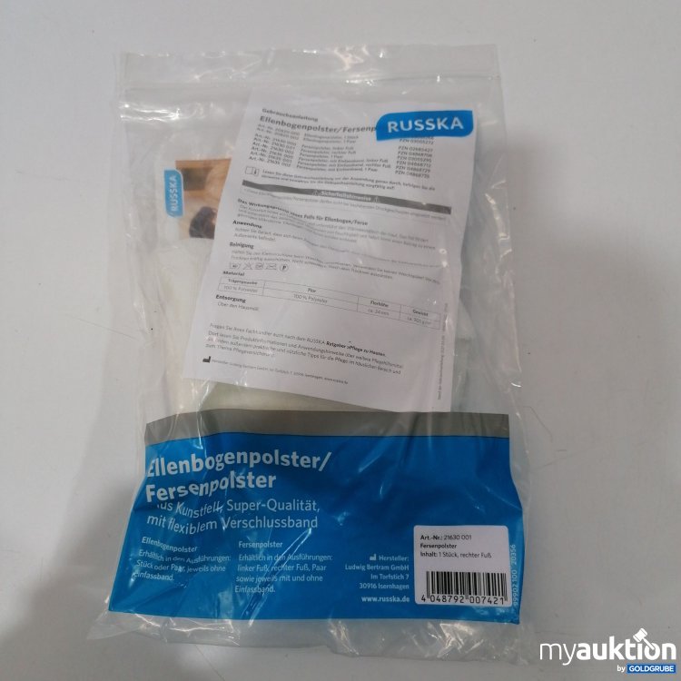 Artikel Nr. 896256: Russka Ellbogen/Fersenpolster  21630 001