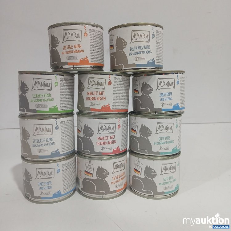 Artikel Nr. 898256: Mjamjam Katzenfutter diverse Sorten 11x200g