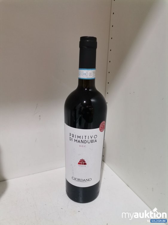 Artikel Nr. 899256: Giordano primitivo di manduria 0,75l 