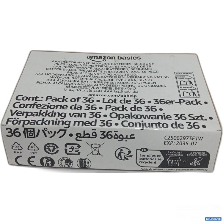 Artikel Nr. 952256: Amazon Basics AAA Performance Alkaline Batterien 36 Stück 