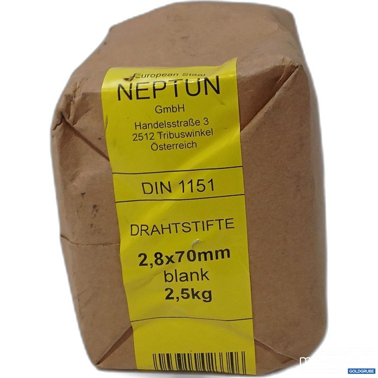 Artikel Nr. 955256: Neptun Drahtstifte 2,8×70mm je 2,5kg