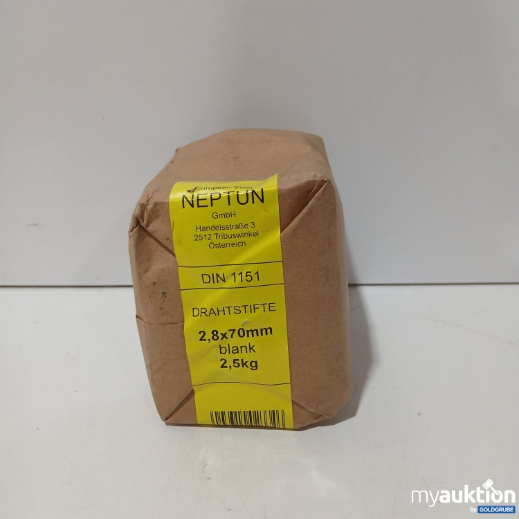 Artikel Nr. 955256: Neptun Drahtstifte 2,8×70mm je 2,5kg