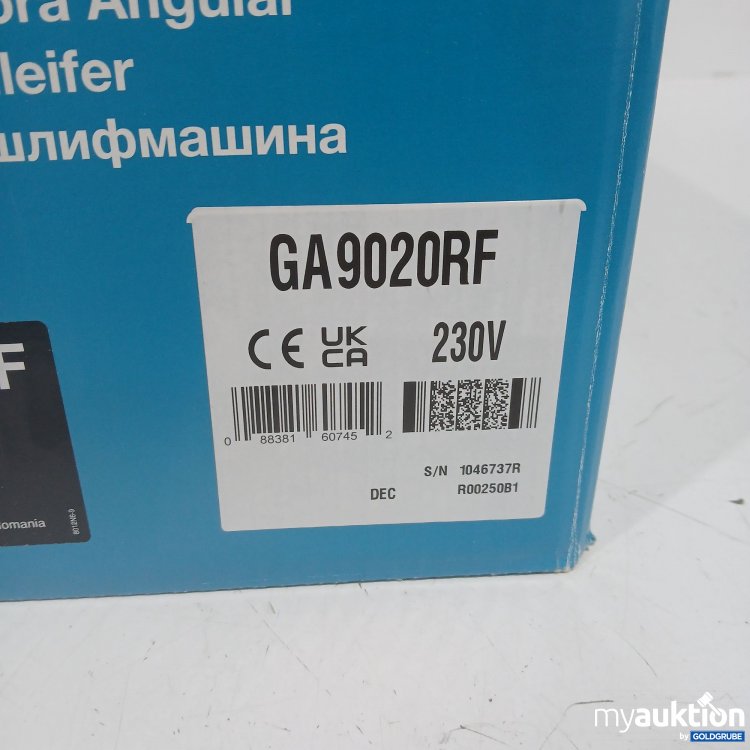 Artikel Nr. 986256 Artikel Nr. 986256: Makita Angle Grinder GA9020RF 230mm
