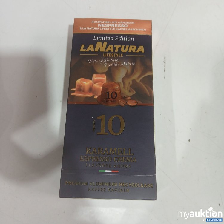 Artikel Nr. 460257 Artikel Nr. 460257: LaNatura Limited Edition Karamell Espresso Crema 10Kapseln