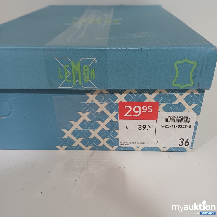Artikel Nr. 464257 Artikel Nr. 464257: Lemon Schuh Größe 36 schwarz