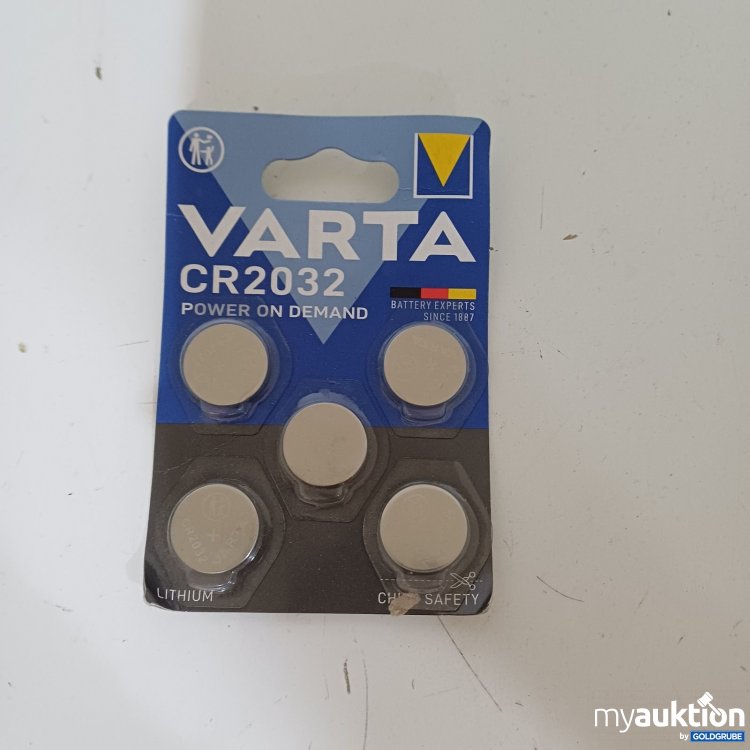 Artikel Nr. 467257 Artikel Nr. 467257: Varta CR2032 Knopfzellenbatterien