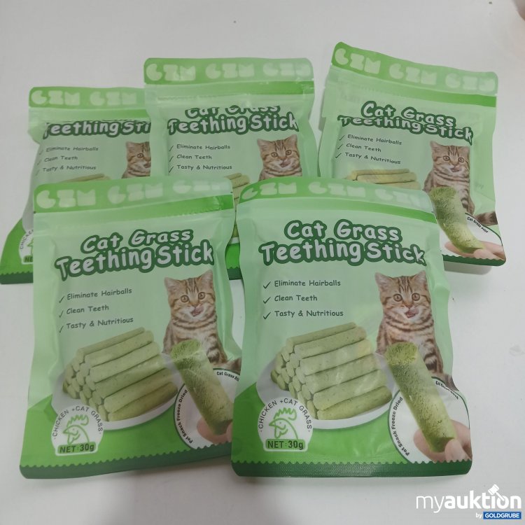 Artikel Nr. 518257 Artikel Nr. 518257: Cat Grass Teething Stick 5x30g