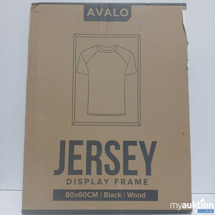 Artikel Nr. 815257 Artikel Nr. 815257: Avalo Jersey Display Frame 80x60cm Black
