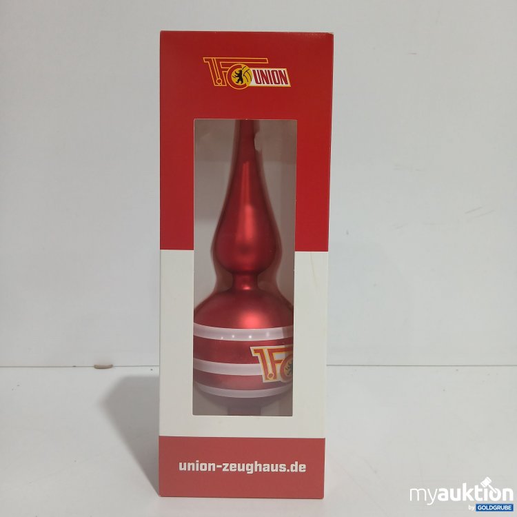Artikel Nr. 816257 Artikel Nr. 816257: Union Zeughaus Christbaum Spitze aus Glas 12cm