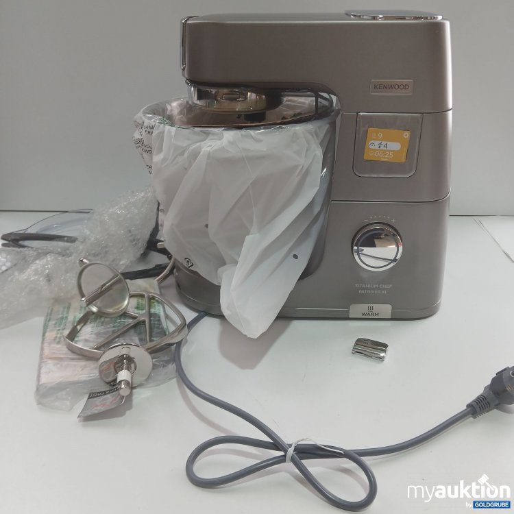 Artikel Nr. 826257 Artikel Nr. 826257: Kenwood KWL Sl Titanium Chef Patissier XL Solo Küchenmaschine Silber 7l 1400Watt