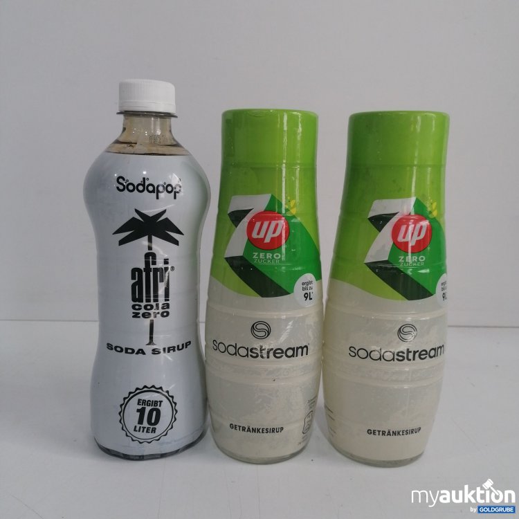 Artikel Nr. 844257 Artikel Nr. 844257: Soda Stream Sirup 2x7up 440ml, 1x Afri Cola Zero 500ml