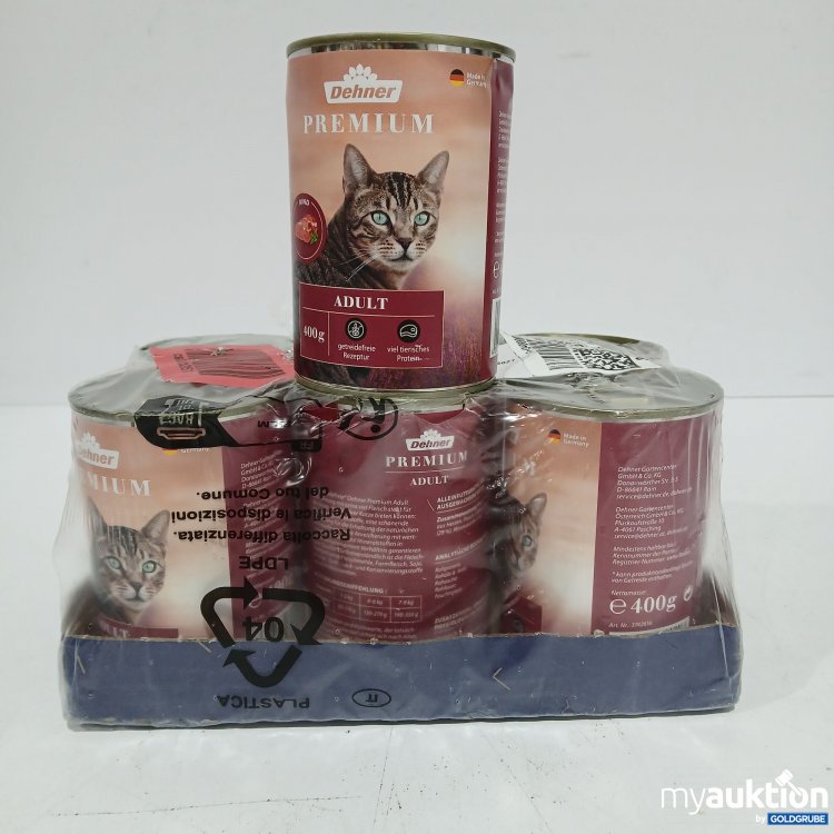 Artikel Nr. 860257: Dehner Premium Katzenfutter Rind 6x400g