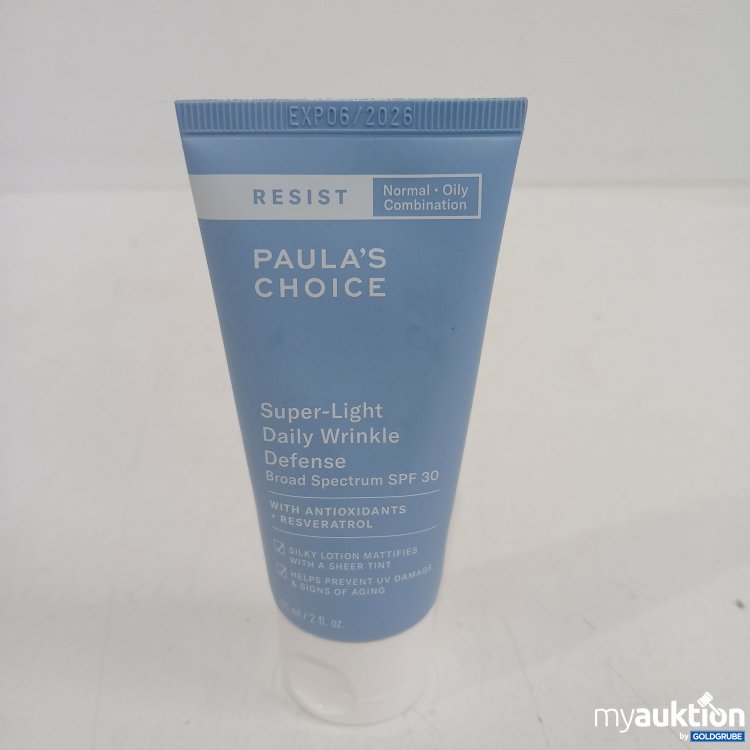 Artikel Nr. 870257 Artikel Nr. 870257: Paula's Choice Super-Light Daily Wrinkle Defense SPF30 60ml
