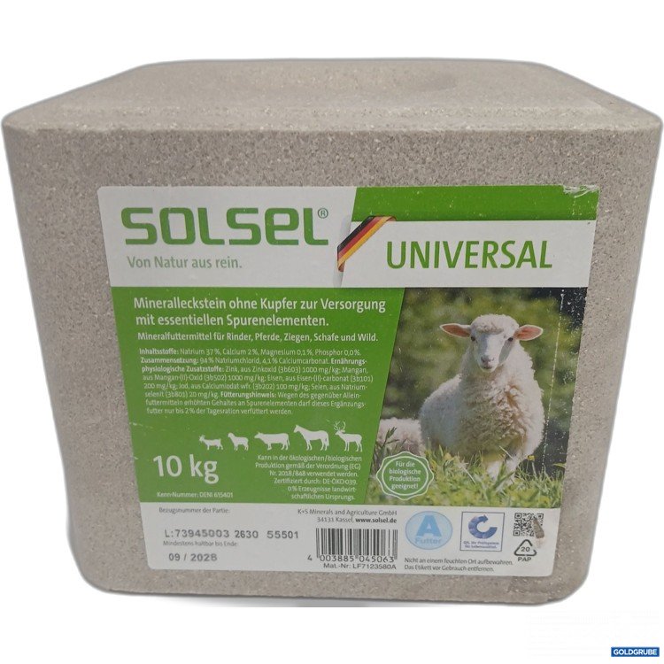 Artikel Nr. 898257 Artikel Nr. 898257: Solsel Universal Mineralleckstein 10kg